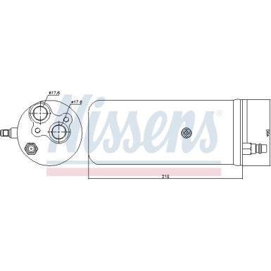 Nissens | Trockner, Klimaanlage | 95329