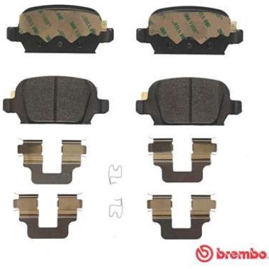 Brembo | Bremsbelagsatz, Scheibenbremse | P 59 037