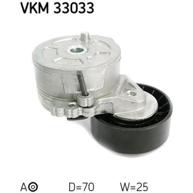 SKF | Spannrolle, Keilrippenriemen | VKM 33033