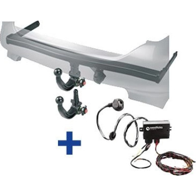 Westfalia | Anhängevorrichtung | KIT abnehmbar, vertikal (A40V) inkl. E-Satz | 305571900113