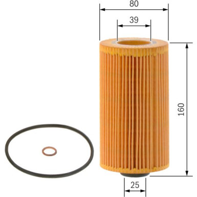 BOSCH 1 457 429 141 Ölfilter