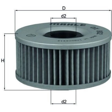 Knecht | Ölfilter | OX 802