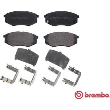 Brembo | Bremsbelagsatz, Scheibenbremse | P 30 055