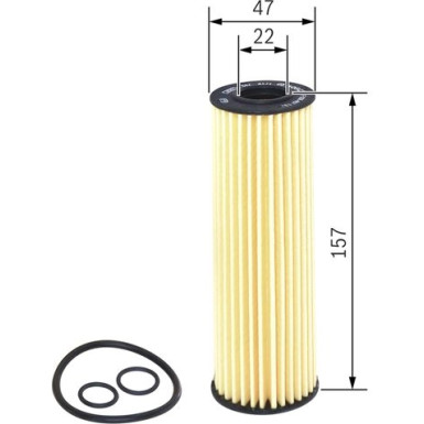 BOSCH F 026 407 132 Ölfilter