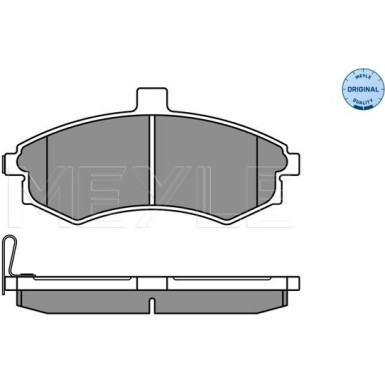 Meyle | Bremsbelagsatz, Scheibenbremse | 025 240 3117/W