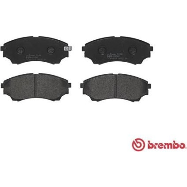 Brembo | Bremsbelagsatz, Scheibenbremse | P 24 086