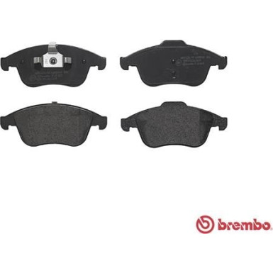 Brembo | Bremsbelagsatz, Scheibenbremse | P 68 045