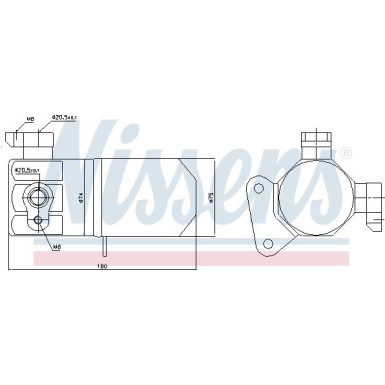 Nissens | Trockner, Klimaanlage | 95432