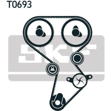 SKF | Zahnriemensatz | VKMA 95624