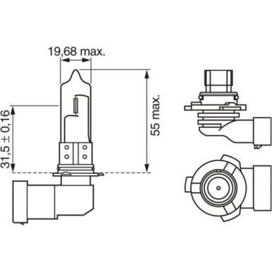 BOSCH | Glühlampe | 1 987 301 062