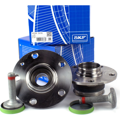 2x SKF VKBA 3656 Radlagersatz mit integriertem ABS-Sensor