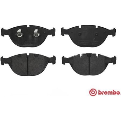 Brembo | Bremsbelagsatz, Scheibenbremse | P 06 028