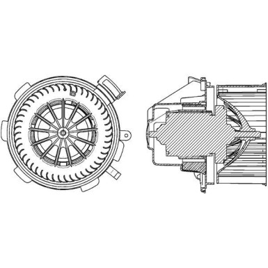 Mahle | Innenraumgebläse | AB 88 000P