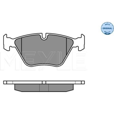 Meyle | Bremsbelagsatz, Scheibenbremse | 025 240 9620