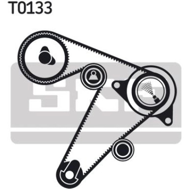 SKF | Zahnriemensatz | VKMA 06501