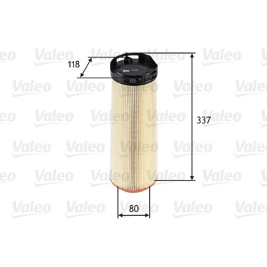 Valeo | Luftfilter | 585668