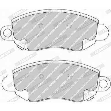 Ferodo | Bremsbelagsatz, Scheibenbremse | FVR1381