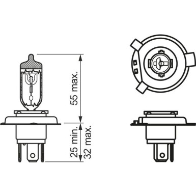 BOSCH | Glühlampe | 1 987 302 104