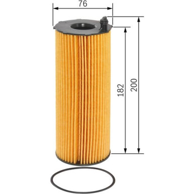 BOSCH F 026 407 126 Ölfilter