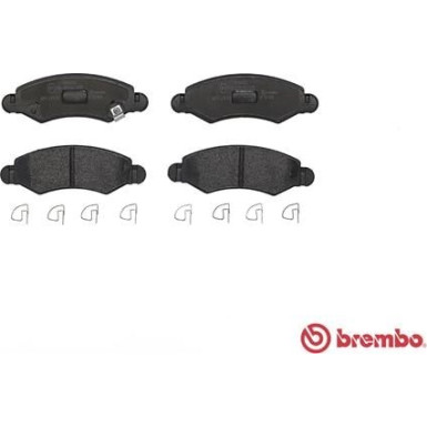 Brembo | Bremsbelagsatz, Scheibenbremse | P 79 015