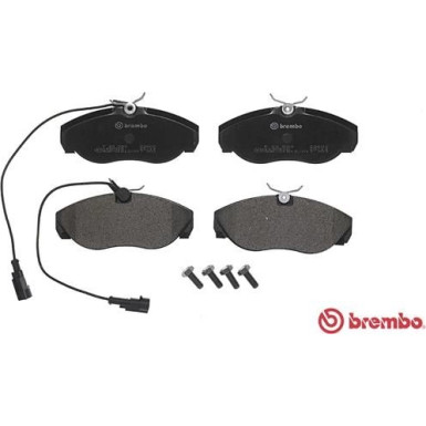 Brembo | Bremsbelagsatz, Scheibenbremse | P 23 083