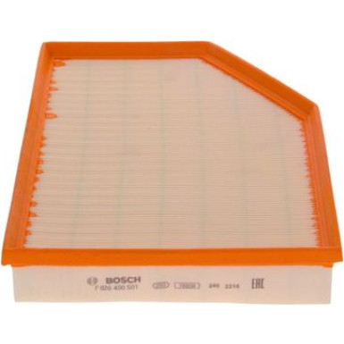 BOSCH F 026 400 501 Luftfilter BOSCH F 026 400 501 Luftfilter