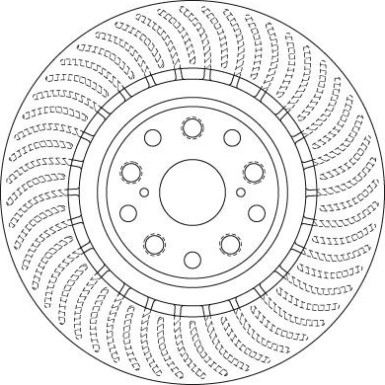 TRW | Bremsscheibe | DF6489S