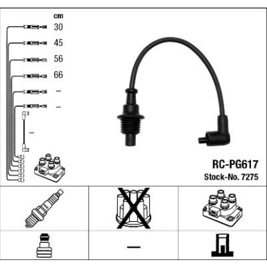 NGK | Zündleitungssatz | 7275