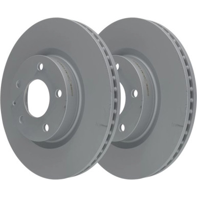 ATE 24.0125-0208.1 Bremsscheibe Ø295mm, 5x114,3, Belüftet, beschichtet