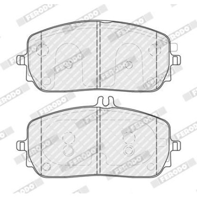 Ferodo | Bremsbelagsatz, Scheibenbremse | FDB5179 Ferodo | Bremsbelagsatz, Scheibenbremse | FDB5179