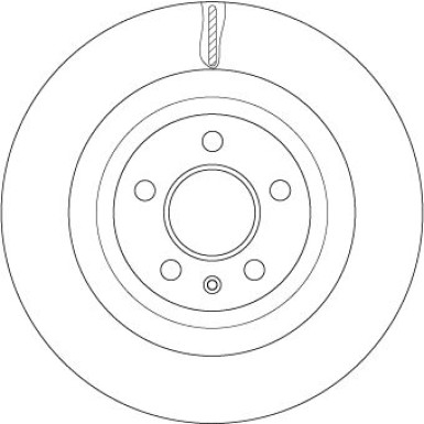 TRW | Bremsscheibe | DF4860S