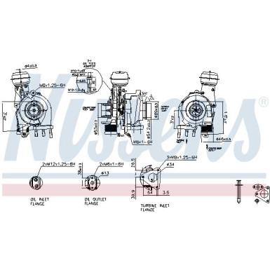 Nissens | Lader, Aufladung | 93114