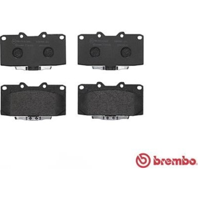 Brembo | Bremsbelagsatz, Scheibenbremse | P 56 034