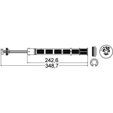 Mahle | Trockner, Klimaanlage | AD 57 000P