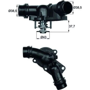 Mahle | Thermostat, Kühlmittel | TM 13 97