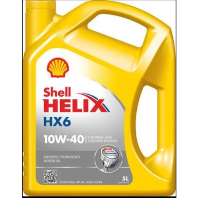 Shell | Motoröl | Helix HX6 10W-40, 5L | 550053777