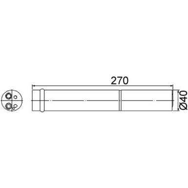 Mahle | Trockner, Klimaanlage | AD 96 000S