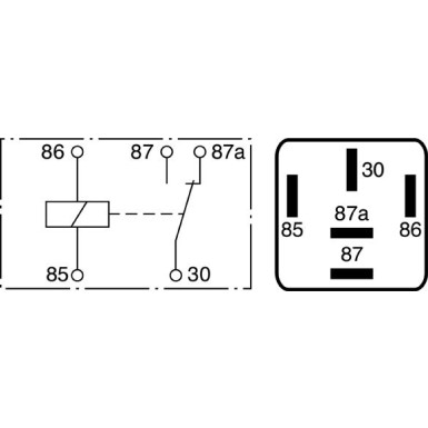 BOSCH | Relais, Arbeitsstrom | 0 986 332 022
