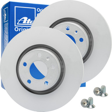 ATE 24.0130-0175.1 Bremsscheibe Ø321mm, 5x112,0, Belüftet, beschichtet, hochgekohlt, mit Schrauben