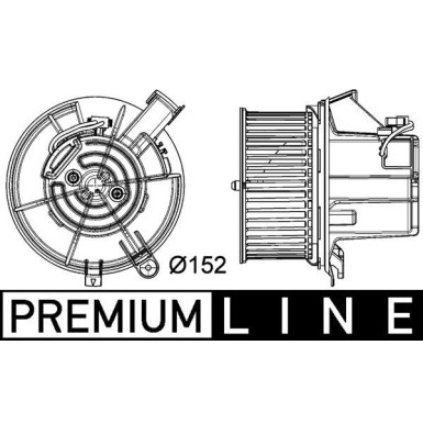 Mahle | Innenraumgebläse | AB 119 000P