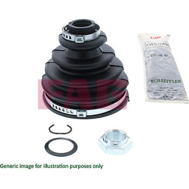 FAG | Faltenbalgsatz, Antriebswelle | 772 0464 30 FAG | Faltenbalgsatz, Antriebswelle | 772 0464 30