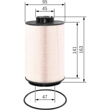 BOSCH | Kraftstofffilter | F 026 402 070