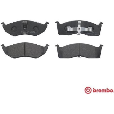 Brembo | Bremsbelagsatz, Scheibenbremse | P 11 008