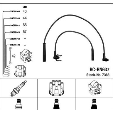 NGK | Zündleitungssatz | 7368