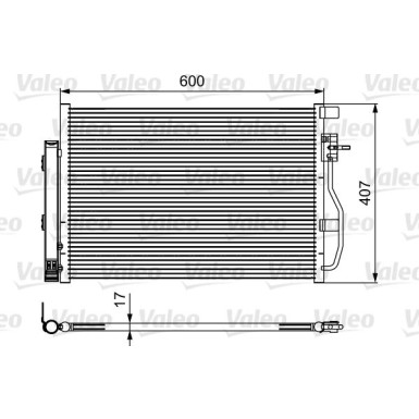 Valeo | Kondensator, Klimaanlage | 814478 Valeo | Kondensator, Klimaanlage | 814478