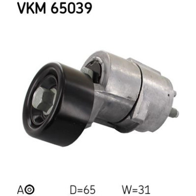 SKF | Spannrolle, Keilrippenriemen | VKM 65039