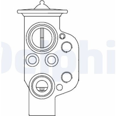 Delphi | Expansionsventil, Klimaanlage | CB1004V