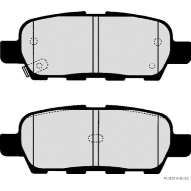 Herth+Buss Jakoparts | Bremsbelagsatz, Scheibenbremse | J3611044