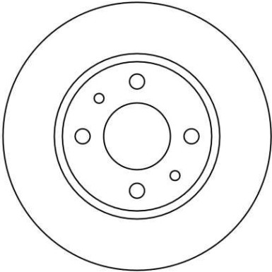 TRW | Bremsscheibe | DF1740