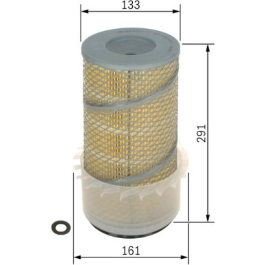 BOSCH 1 457 429 933 Luftfilter